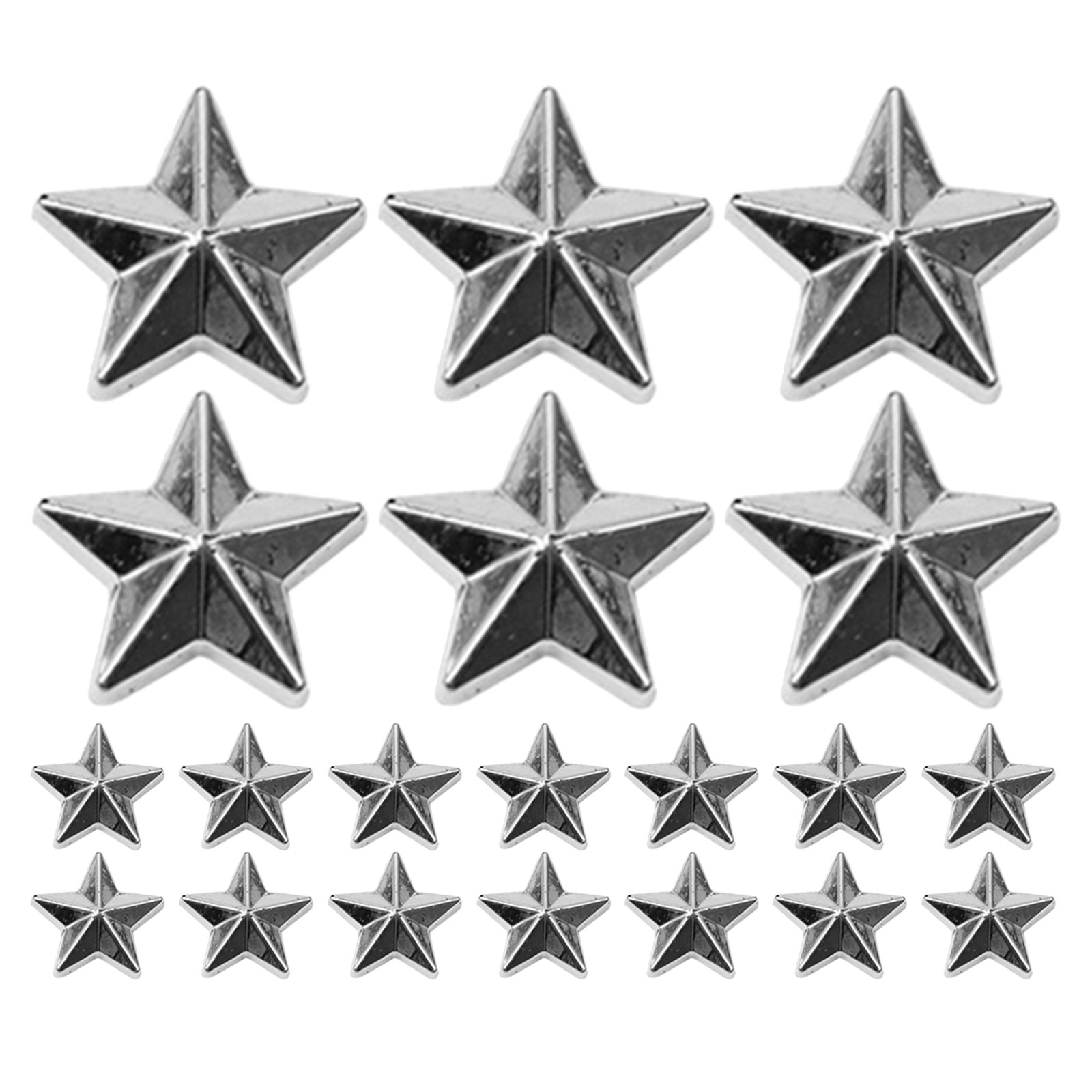 300個入り フラットバック アクリル製 スターデコレーショ - Craft Embellishment のレビューと価格